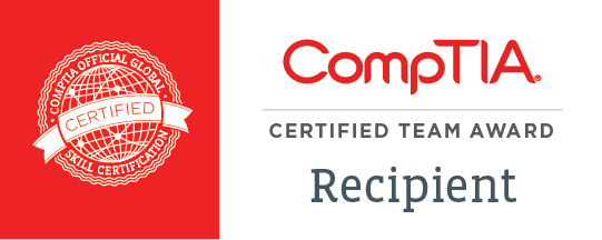 CompTIA Certified Team Award Recipient